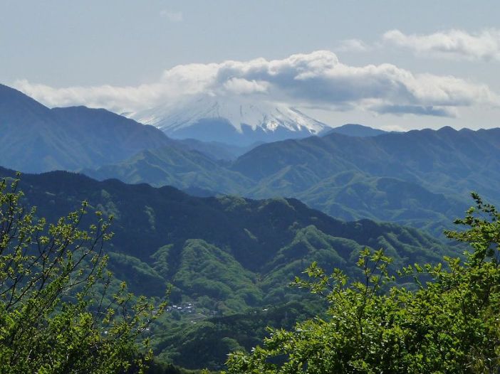 View of Mt. Fuji from Mt. Takao (courtesy Wikimedia Commons)