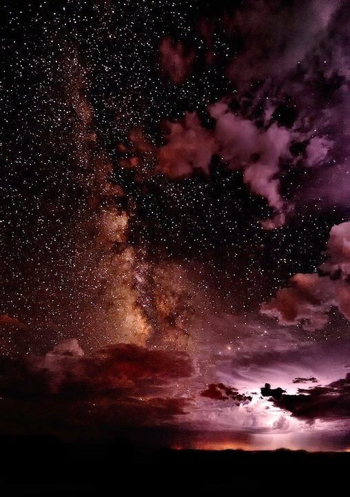 Thunder and the Milky Way by Christopher Eaton