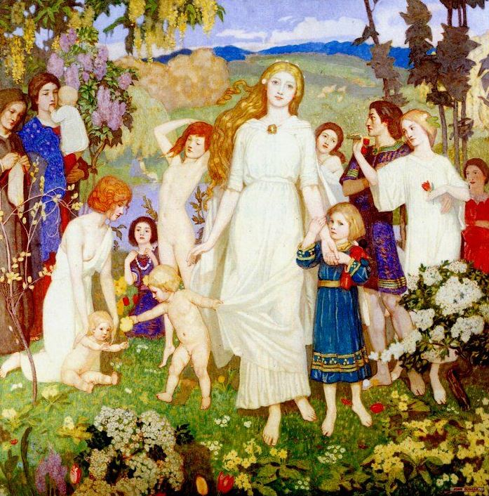 The Coming of Bride by John Duncan 1917
